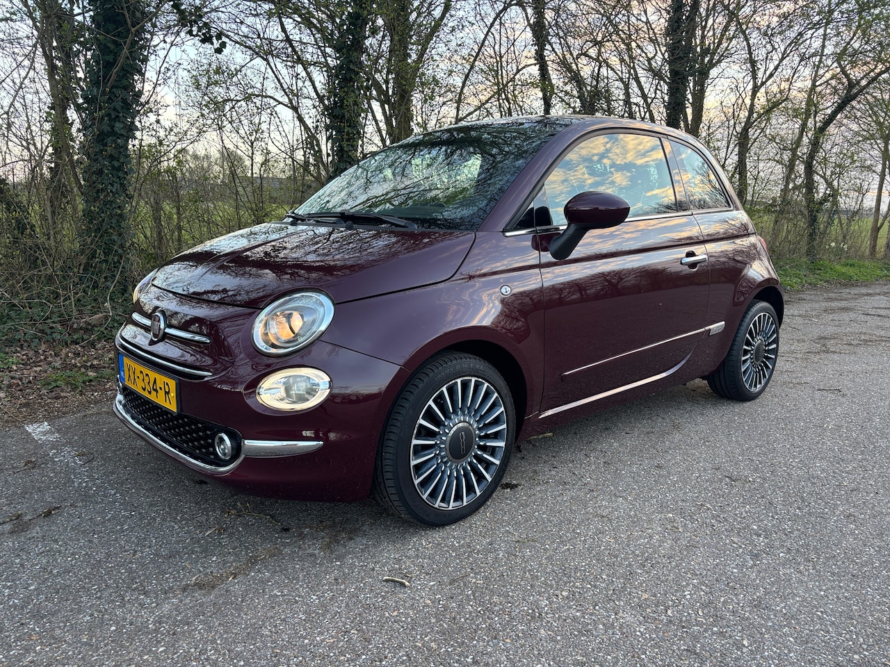 Fiat 500 - 0.9 TwinAir Turbo Lounge 80pk, CarPlay, Clima, Cruise, Navi, PDC - AutoWereld.nl