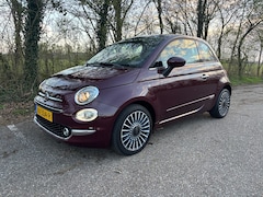 Fiat 500 - 0.9 TwinAir Turbo Lounge 80pk, CarPlay, Clima, Cruise, Navi, PDC