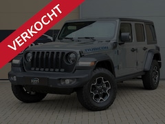 Jeep Wrangler Unlimited - 4xe 380 Rubicon|Trekhaak|Sting gray|Leder|Camera|Hardtop
