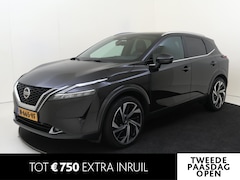 Nissan Qashqai - 1.3 MHEV Xtronic Tekna Plus AUTOMAAT | NAVIGATIE | CAMERA