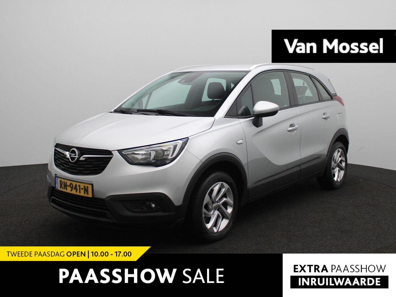 Opel Crossland X - 1.2 Turbo Online Edition | Airco | parkeersensoren | Apple Carplay/Android Auto | Lichtmet - AutoWereld.nl