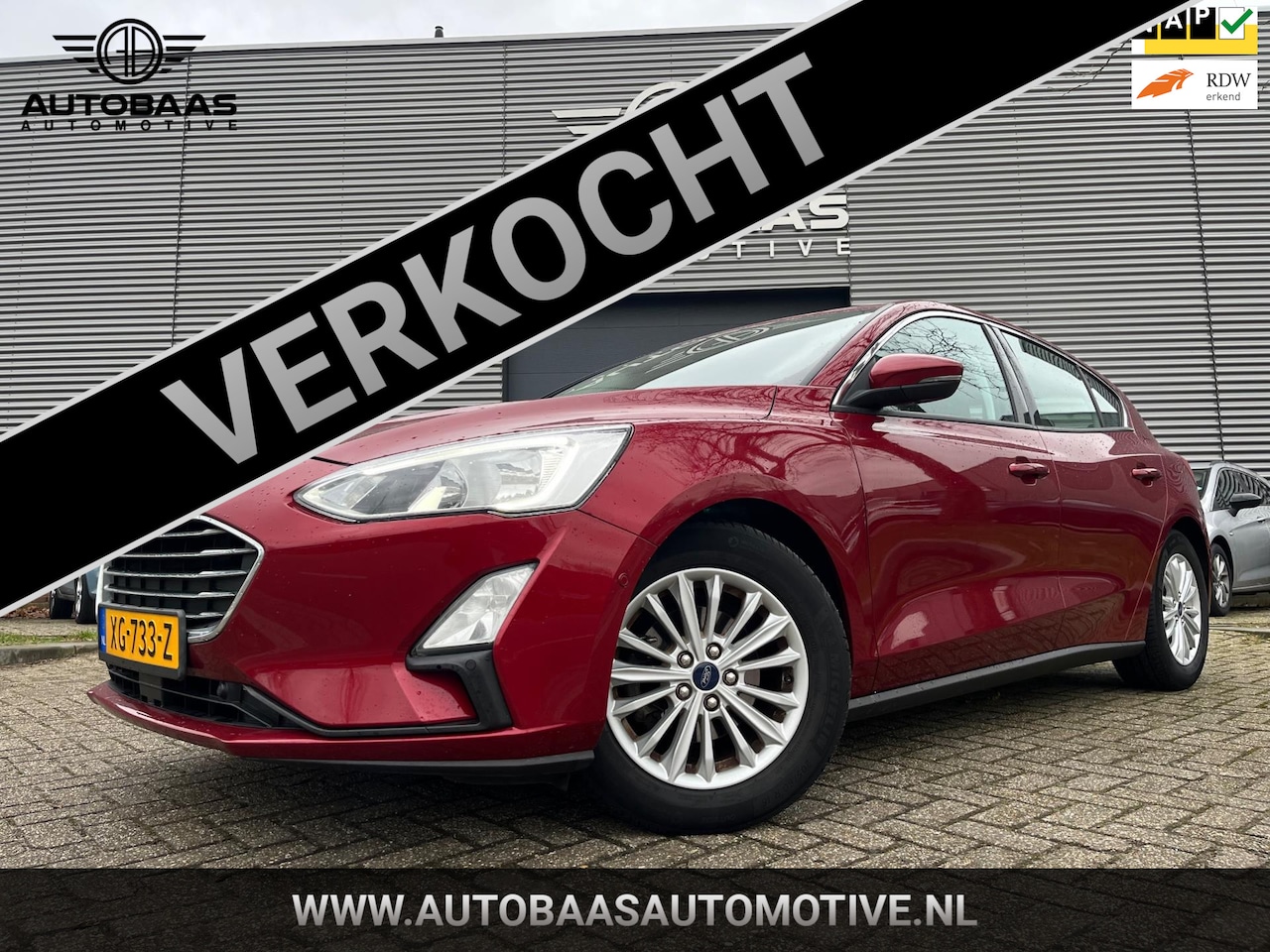 Ford Focus - 1.0 Titanium Business AUTOMAAT+NW DISTRIBUTIE+NL-AUTO+NAP+1EIG+B&O SOUND+NAVI+CLIMATE CONT - AutoWereld.nl