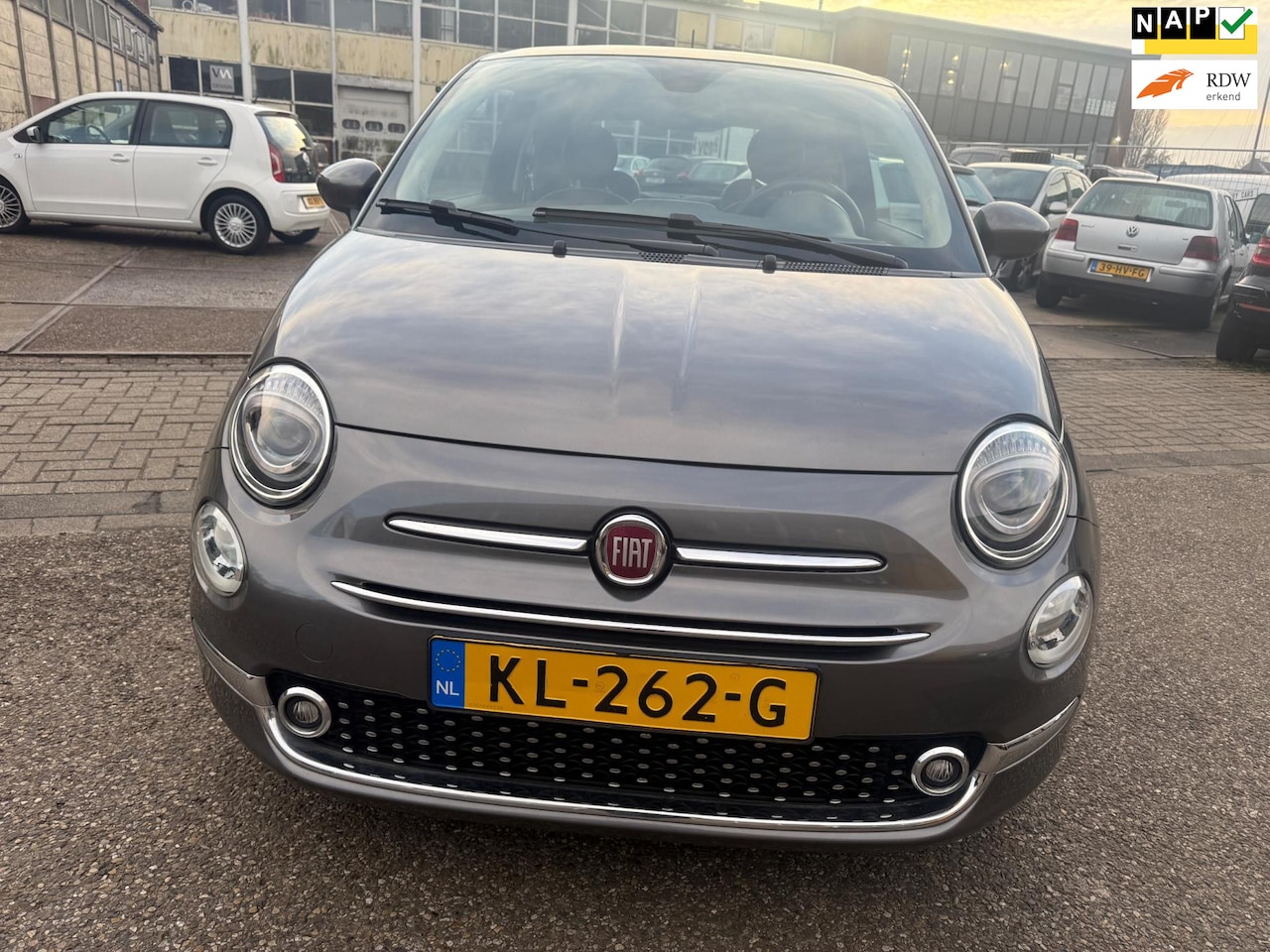 Fiat 500 - 0.9 TwinAir Turbo Lounge 0.9 TwinAir Turbo Lounge ((( panorama dak/nieuwe banden))) - AutoWereld.nl