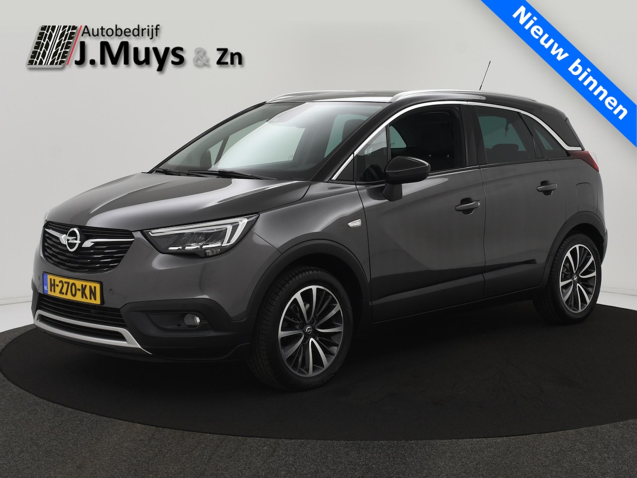 Opel Crossland X - 1.2 Turbo 11PK Ultimate AUTOM. TREKH|PANODAK|LEER|AGR-STOEL|WINTERPACK|LED|17INCH - AutoWereld.nl