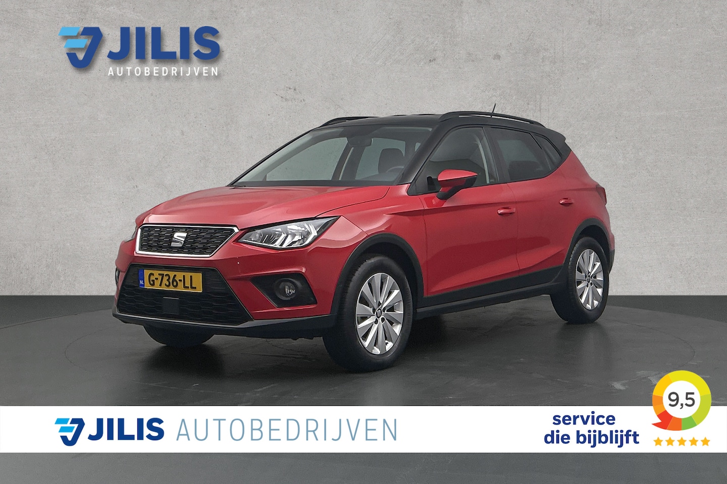 SEAT Arona - 1.0 TSI Style | Adaptieve cruise control | Camera | Navigatie | Apple Carplay - AutoWereld.nl