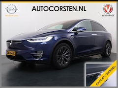 Tesla Model X - 100D 423pk Dual Motor Leer Luchtvering Trekhaak AutoPilot Pano-Dak Adaptive Cruise Vleugel