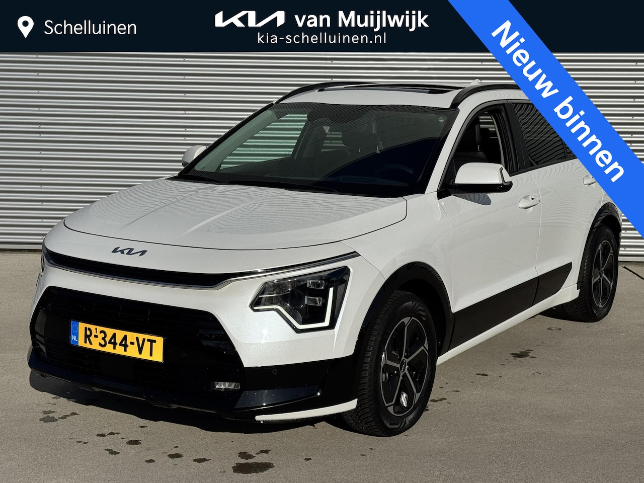 Kia Niro - 1.6 GDi Hybrid DynamicPlusLine 12-2022 | Sunroof | Stoel&Stuurverw. | Privacy glass - AutoWereld.nl