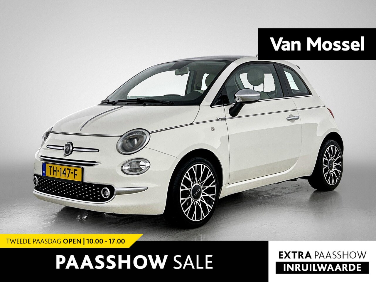 Fiat 500 - 0.9 TwinAir Turbo Collezione | Panoramadak | Navigatie | - AutoWereld.nl