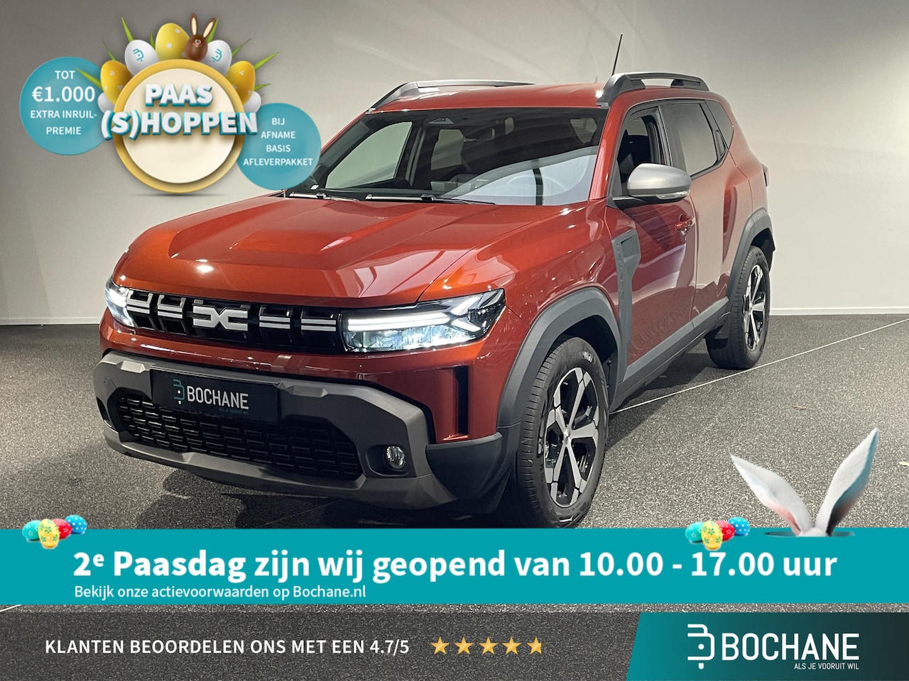 Dacia Duster - 1.6 Hybrid 140 Journey | Navigatie | Achteruitrijcamera | Apple CarPlay / Android Auto | D - AutoWereld.nl
