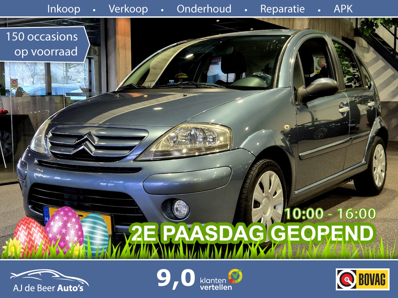 Citroën C3 - 1.4i Exclusive Airco | Cruise | Sensoren | Metallic | Nette auto - AutoWereld.nl