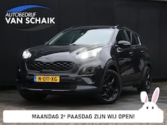 Kia Sportage - 1.6 T-GDI Black Edition | LEDER | NAVI | TREKHAAK | STOELVERW | APLE CARPLAY | KEYLESS