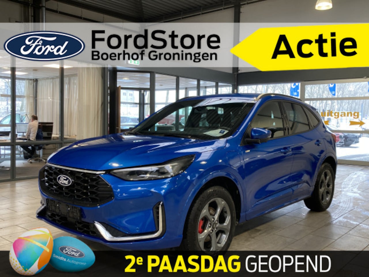 Ford Kuga - 2.5 PHEV 243 pk ST-Line X | Trekhaak I AGR stoelen I Matrix LED I Adapt Cruise I Winter Pa - AutoWereld.nl