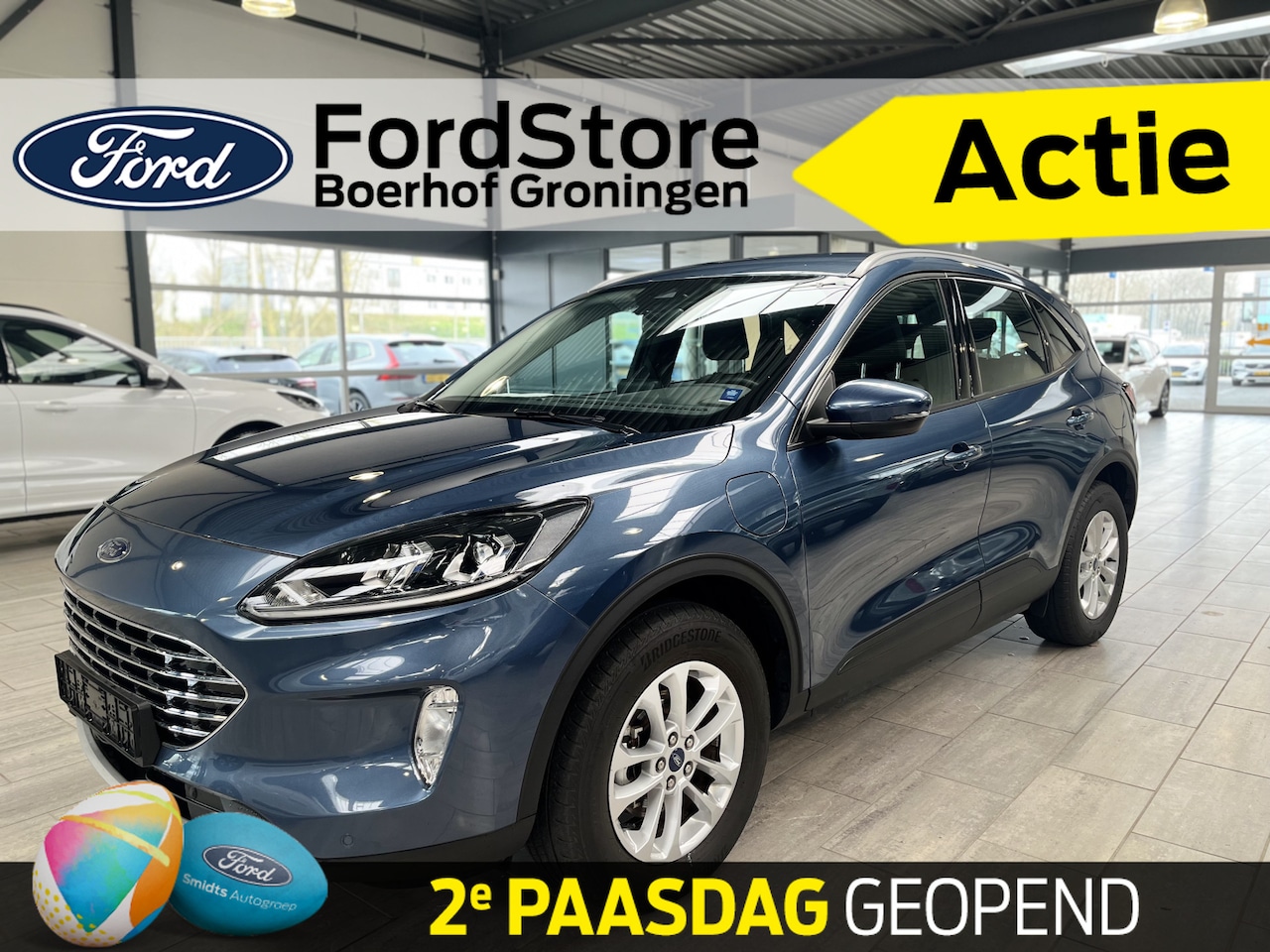 Ford Kuga - 2.5 PHEV 225 pk Titanium X AGR stoelen | Half Leer | Winter Pack | Fabr. Gar. T/m 18-10-20 - AutoWereld.nl