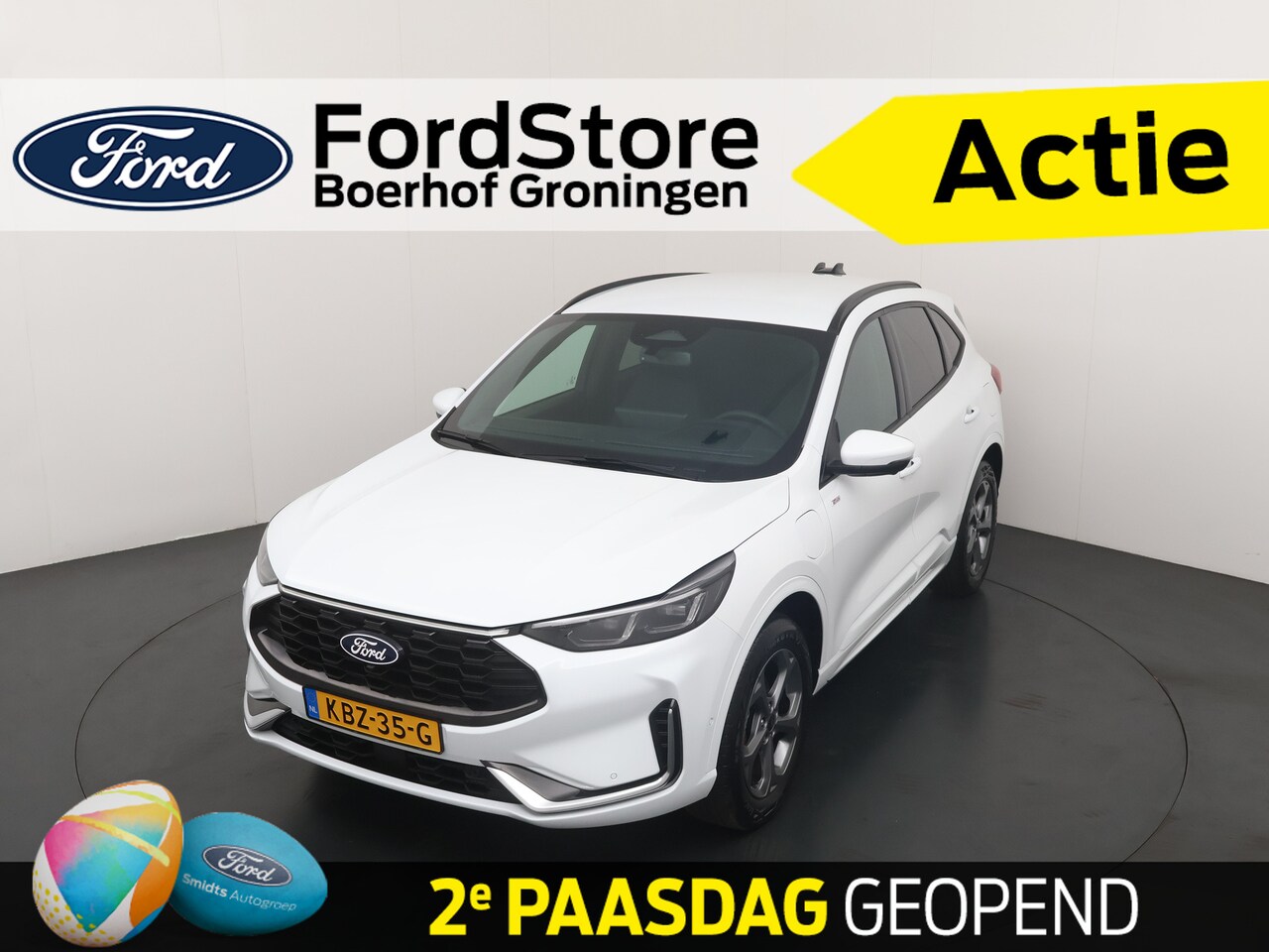 Ford Kuga - 2.5 PHEV 243 pk ST-Line X | Trekhaak I AGR stoelen | Matrix LED I Adapt Cruise I Winter Pa - AutoWereld.nl