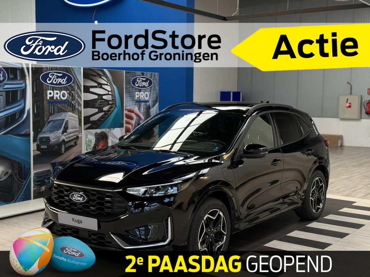 Ford Kuga - 2.5 PHEV 243 pk ST-Line X | Elek. Trekhaak | Winter Pack | AGR stoelen I Pano I B&O I Adap - AutoWereld.nl