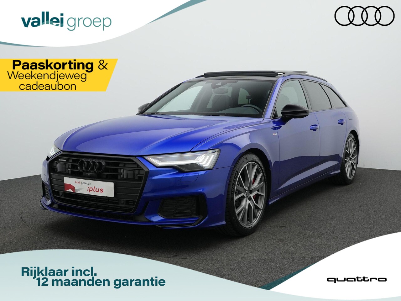 Audi A6 Avant - 55 TFSI e Quattro Pro Line S Competition / S-Line | Panoramadak | Trekhaak | Lederpakket | - AutoWereld.nl