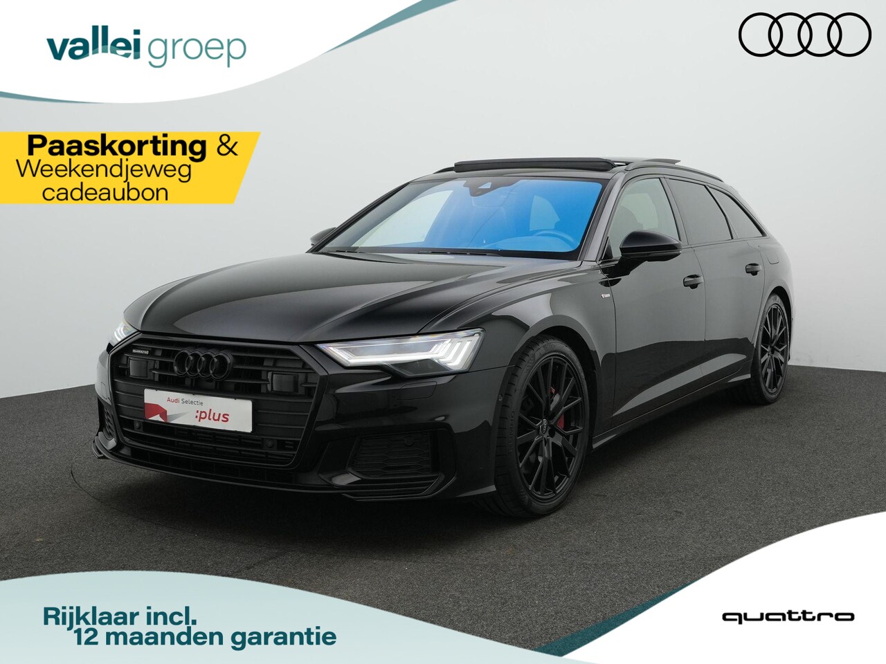 Audi A6 Avant - 55 TFSI e Quattro Competition / S-Line | Panoramadak | Trekhaak | Nachtzicht | Head-up dis - AutoWereld.nl