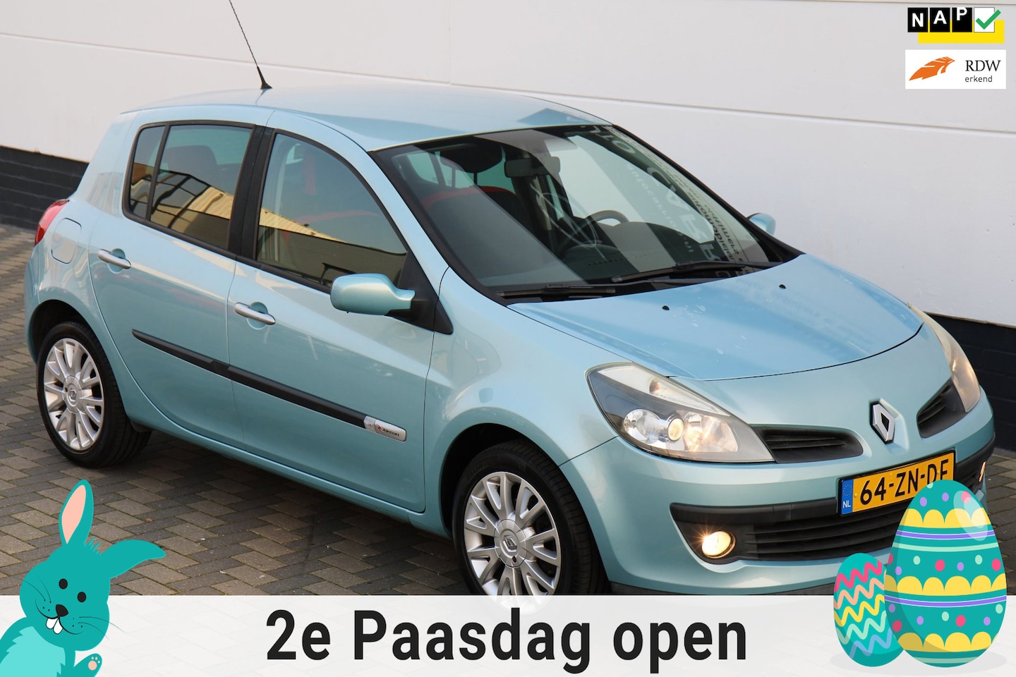 Renault Clio - 1.2-16V Rip Curl Airco Trekhaak Goed Onderhouden!! - AutoWereld.nl