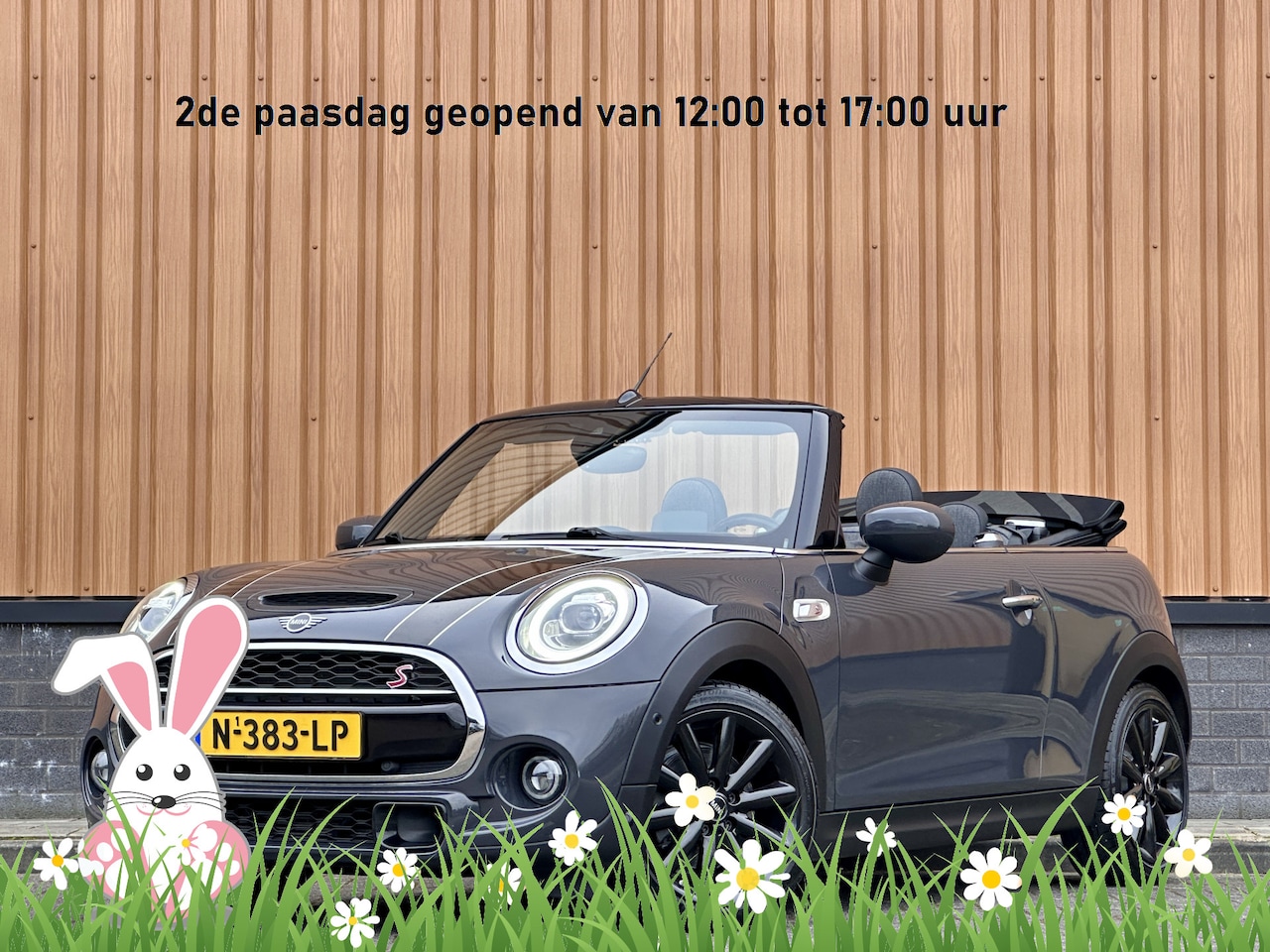 MINI Cabrio - Mini 2.0 Cooper S Night Jack Edition | 192 PK | Achteruitrijcamera | Adaptieve Cruise Cont - AutoWereld.nl