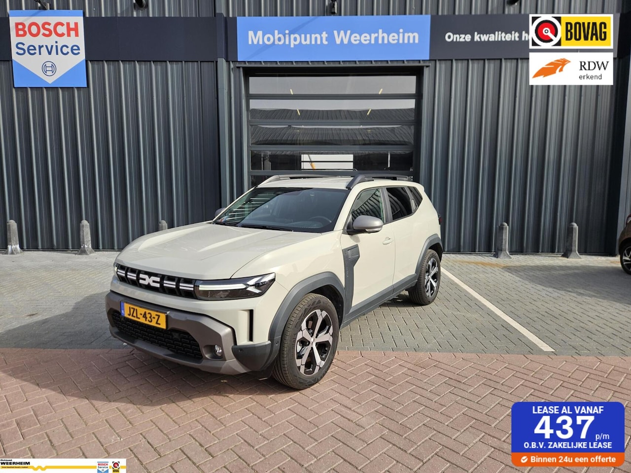 Dacia Duster - 1.6 Hybrid 140 Journey Trekhaak Winterpack + - AutoWereld.nl