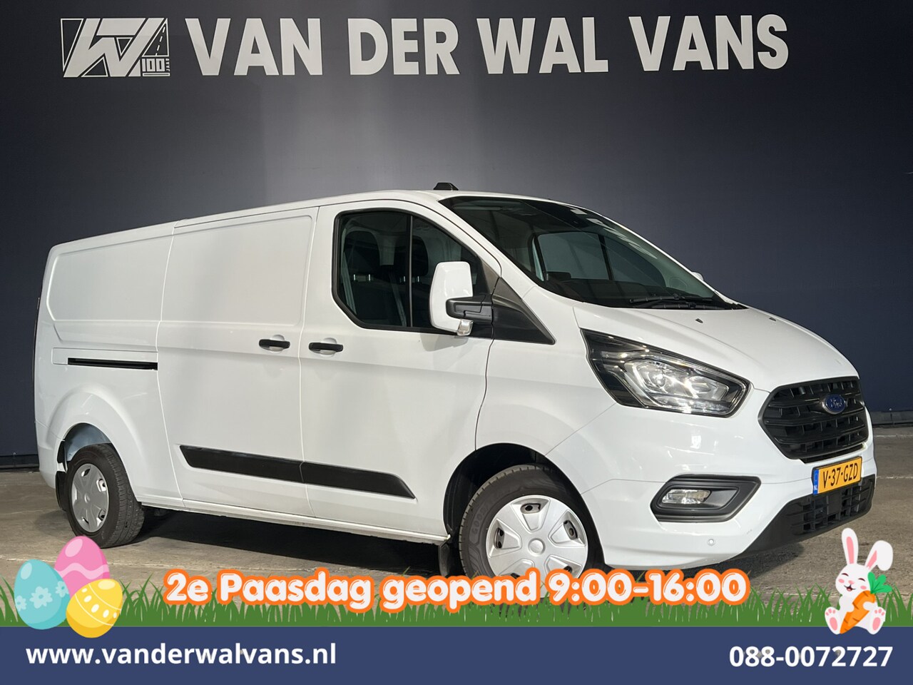Ford Transit Custom - 2.0 TDCI L2H1 Euro6 Airco | Camera | LED | Cruisecontrol | Parkeersensoren V+A Verwarmde v - AutoWereld.nl