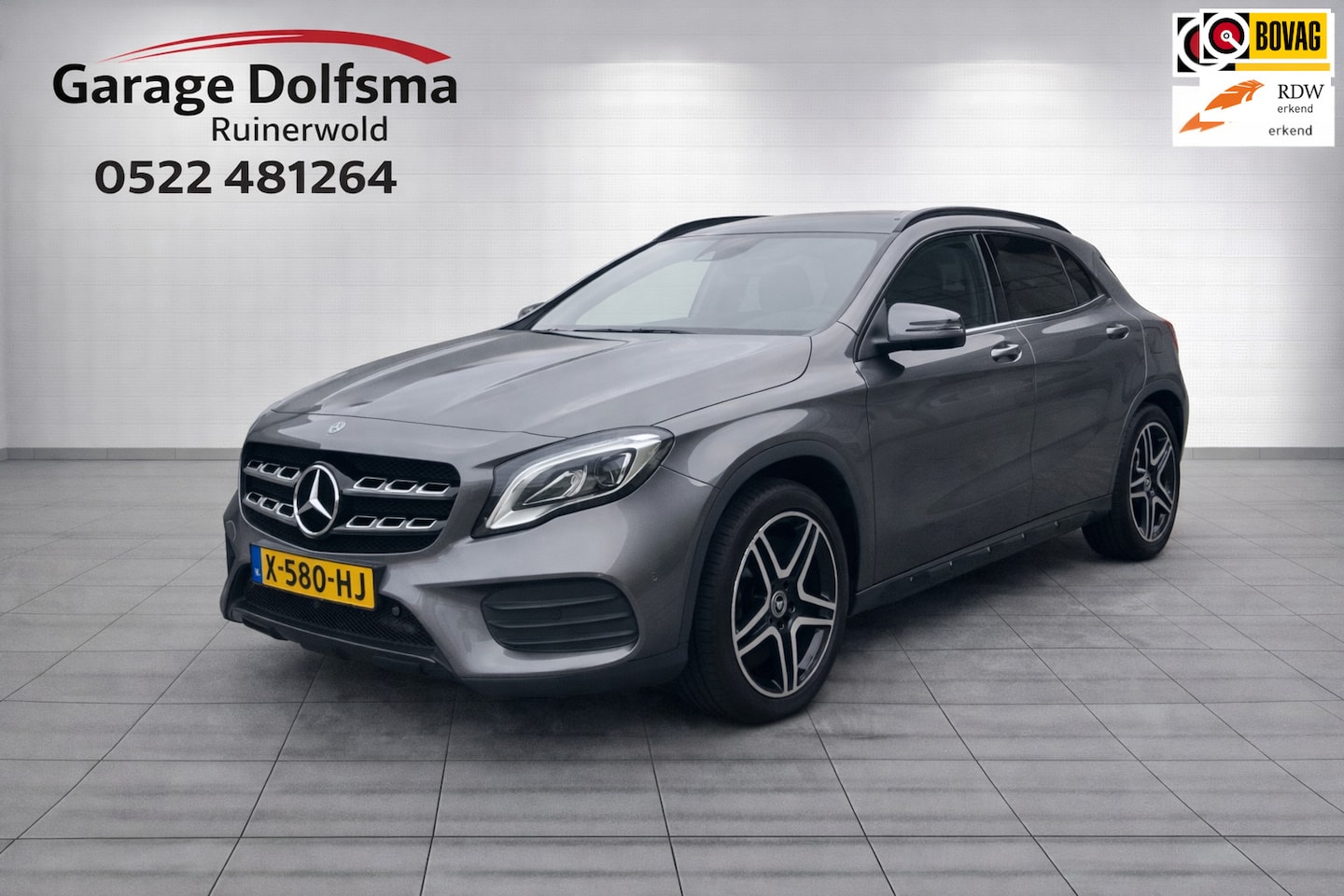 Mercedes-Benz GLA-Klasse - 220 4Matic Premium Plus-Pano-AMG line-Trekhaak-Navi-Stoelverw- - AutoWereld.nl
