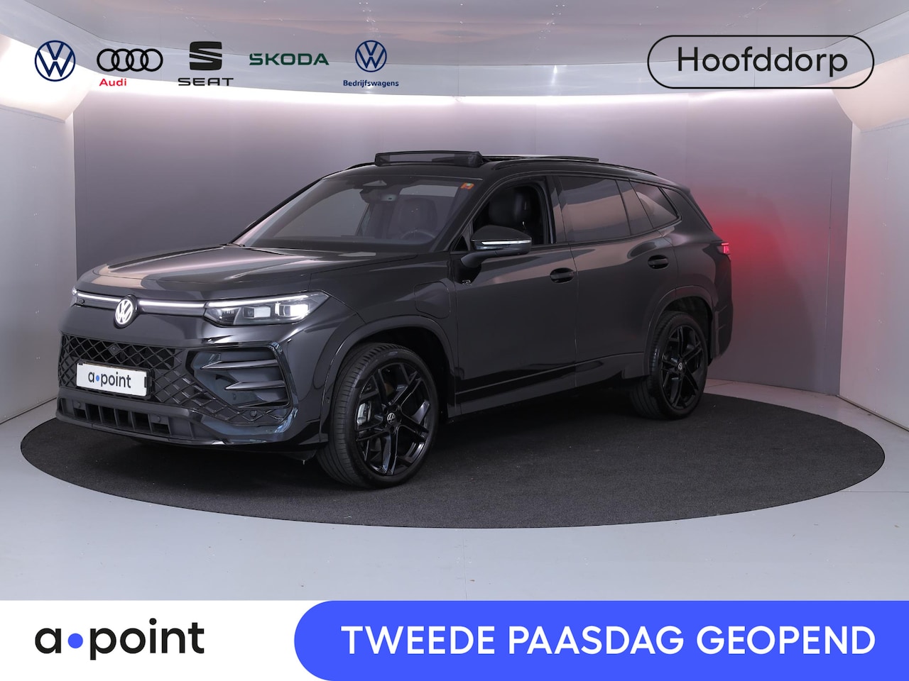 Volkswagen Tayron - 1.5 eHybrid R-Line Edition 272 pk Automaat (DSG) | Verlengde garantie | Navigatie | Panora - AutoWereld.nl