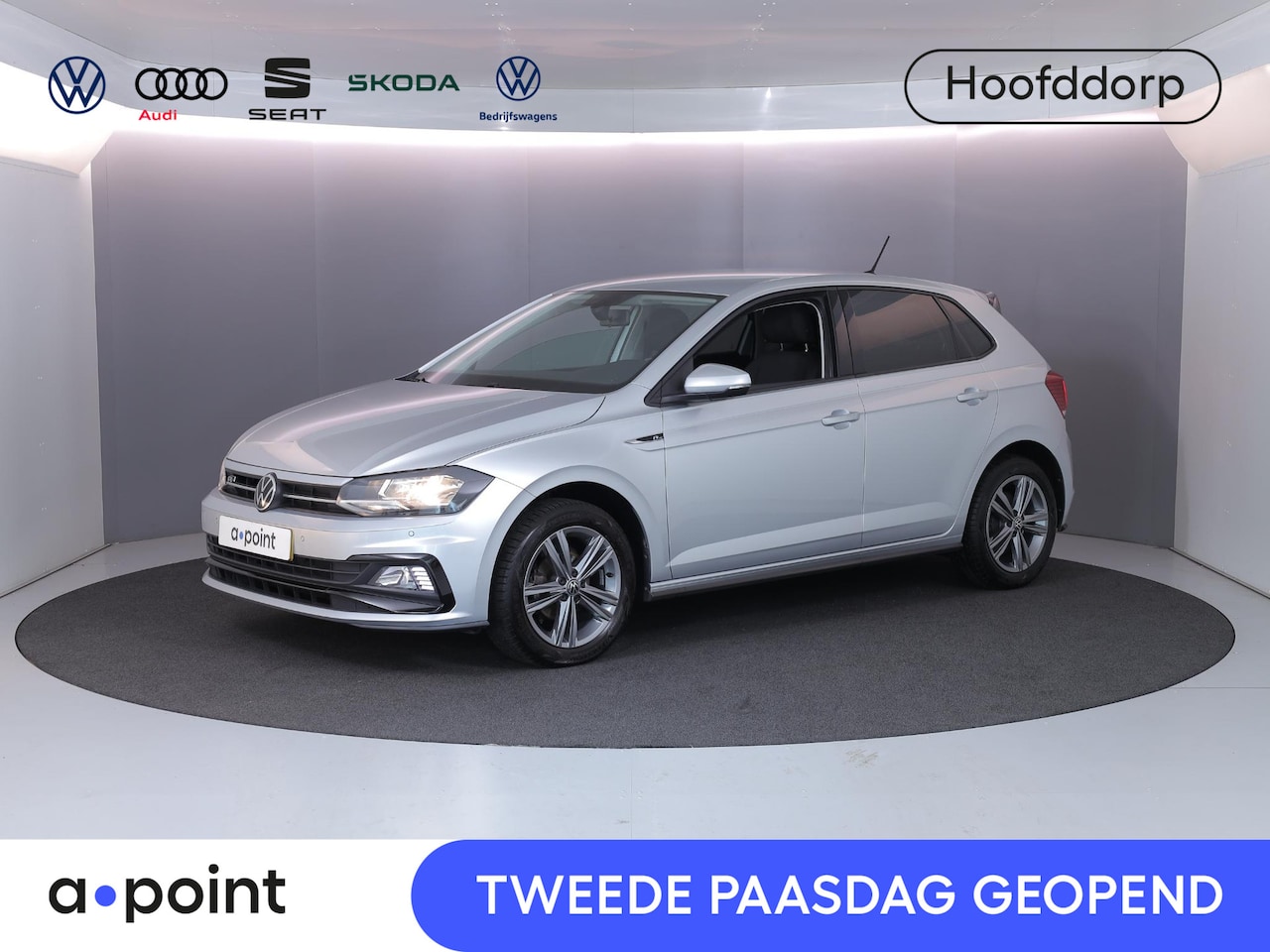 Volkswagen Polo - 1.0 TSI R-Line Edition 95pk 5bak| Navi| 16'LM-velgen| Extra getint glas| Parksensors - AutoWereld.nl