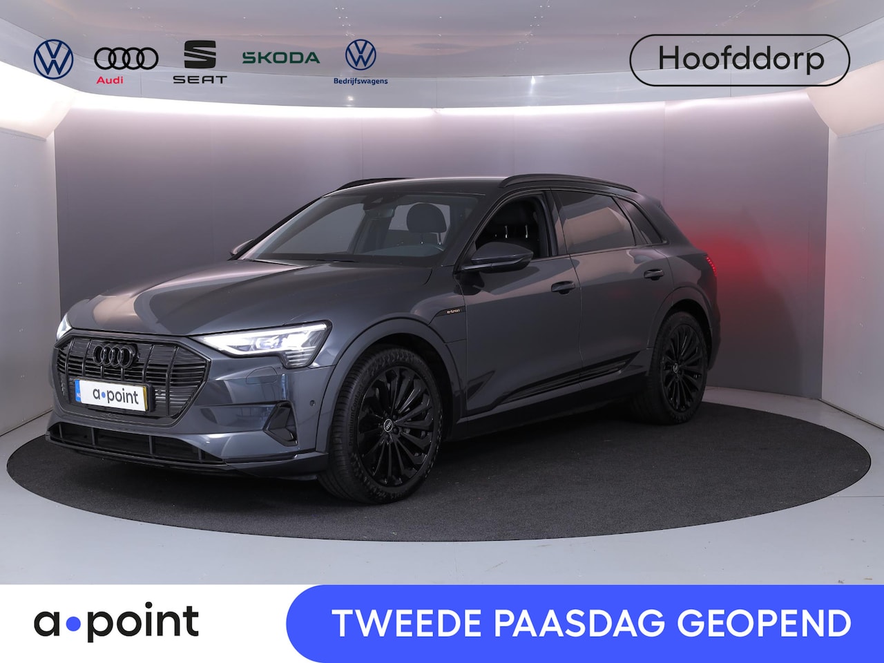 Audi e-tron - 55 quattro Business edition 95 kWh 408pk | Elektrische verstelbare voorstoelen | Trekhaak| - AutoWereld.nl