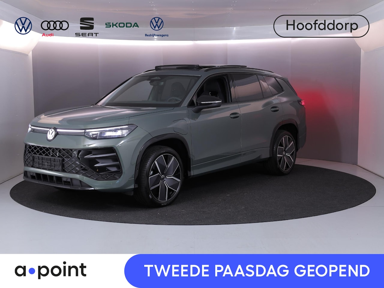 Volkswagen Tayron - 1.5 eHybrid R-Line Edition 272 pk Automaat (DSG) | Navigatie | Panoramadak | Parkeersensor - AutoWereld.nl
