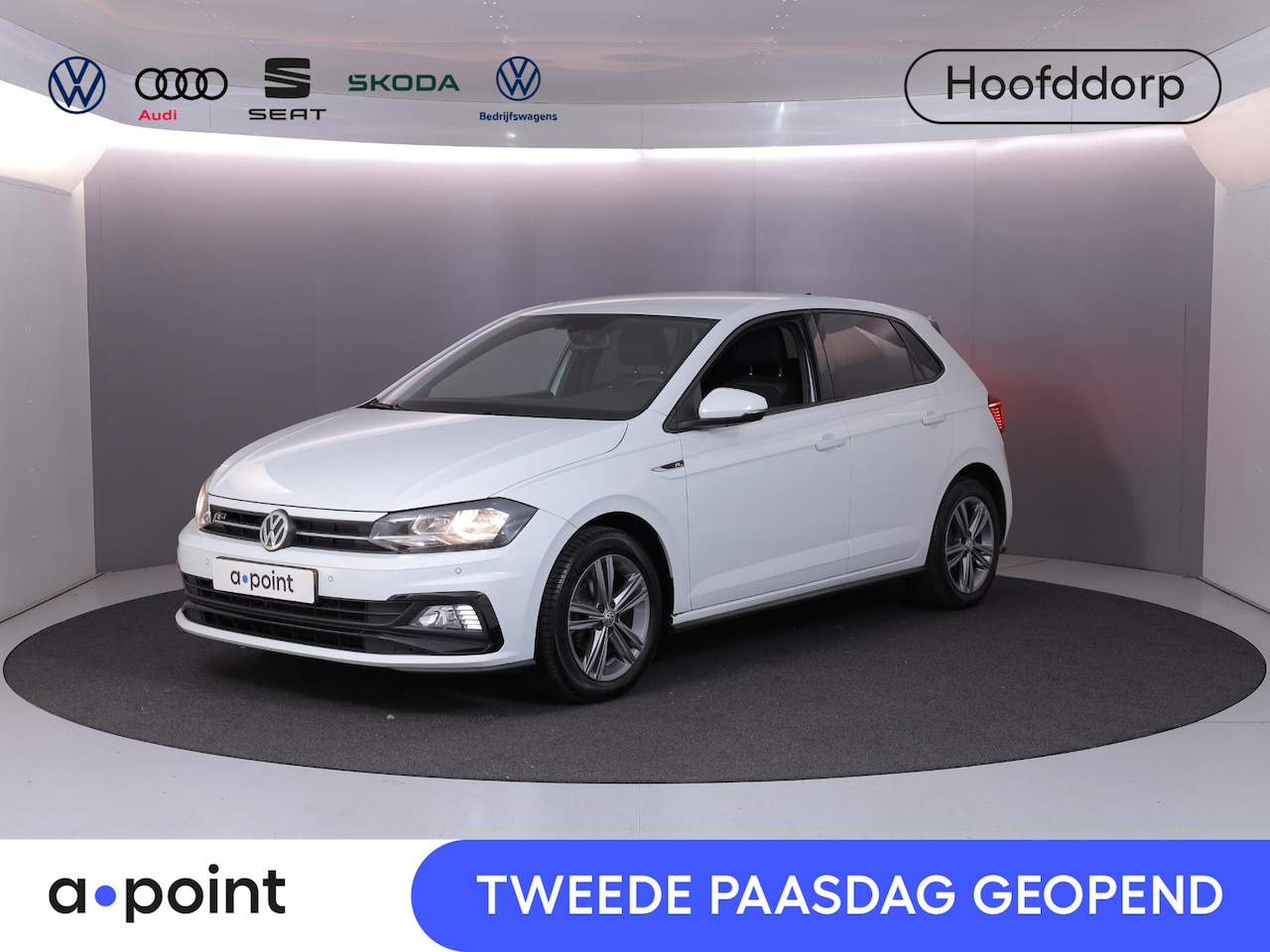 Volkswagen Polo - 1.0 TSI Highline Business R 95 pk | Navigatie | Parkeersensoren | Autom. airco | Adaptieve - AutoWereld.nl
