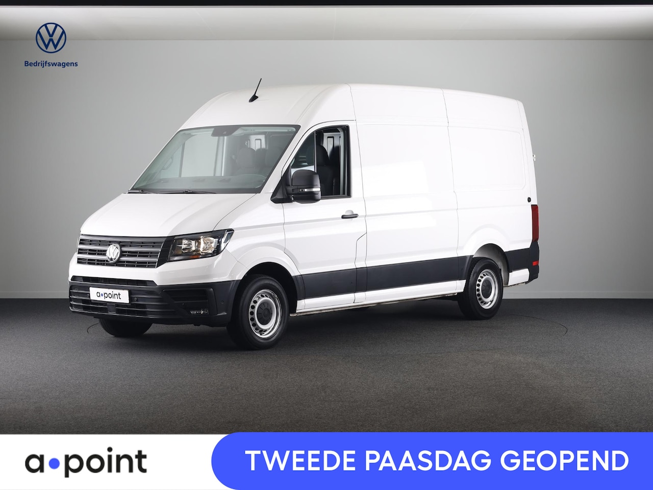 Volkswagen Crafter - 35 2.0 TDI L3H3 Highline EURO VI 140 pk Automaat | Verlengde garantie | Navigatie | Parkee - AutoWereld.nl