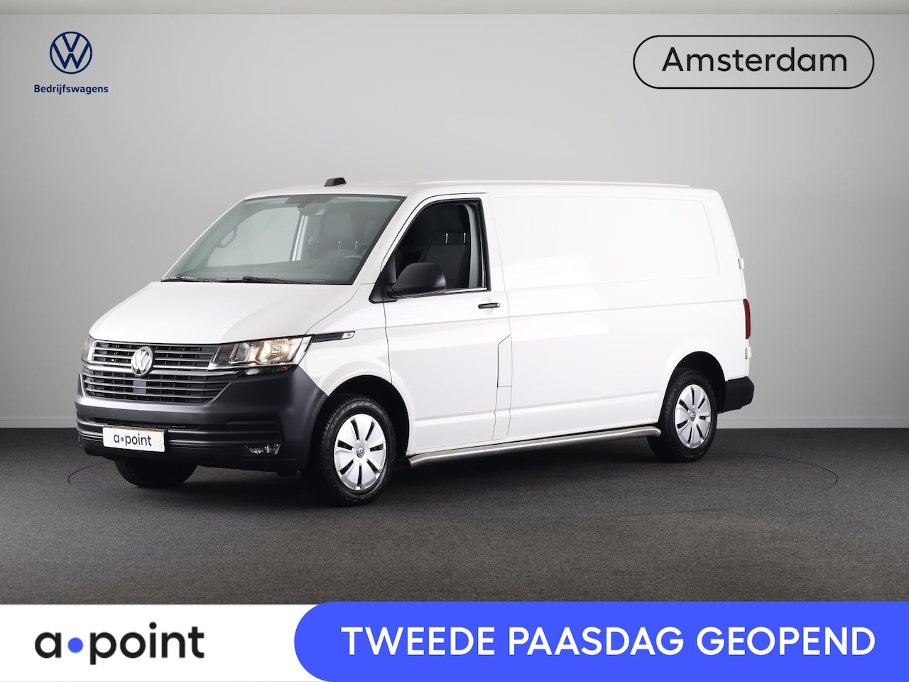 Volkswagen Transporter - 2.0 TDI L2H1 28 Comfortline 110 pk | Verlengde garantie | Navigatie via App | Parkeersenso - AutoWereld.nl