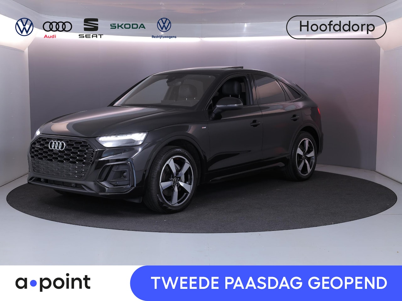 Audi Q5 Sportback - 55 TFSI e S edition Competition 367 pk S-tronic | Verlengde garantie | Navigatie | Panoram - AutoWereld.nl