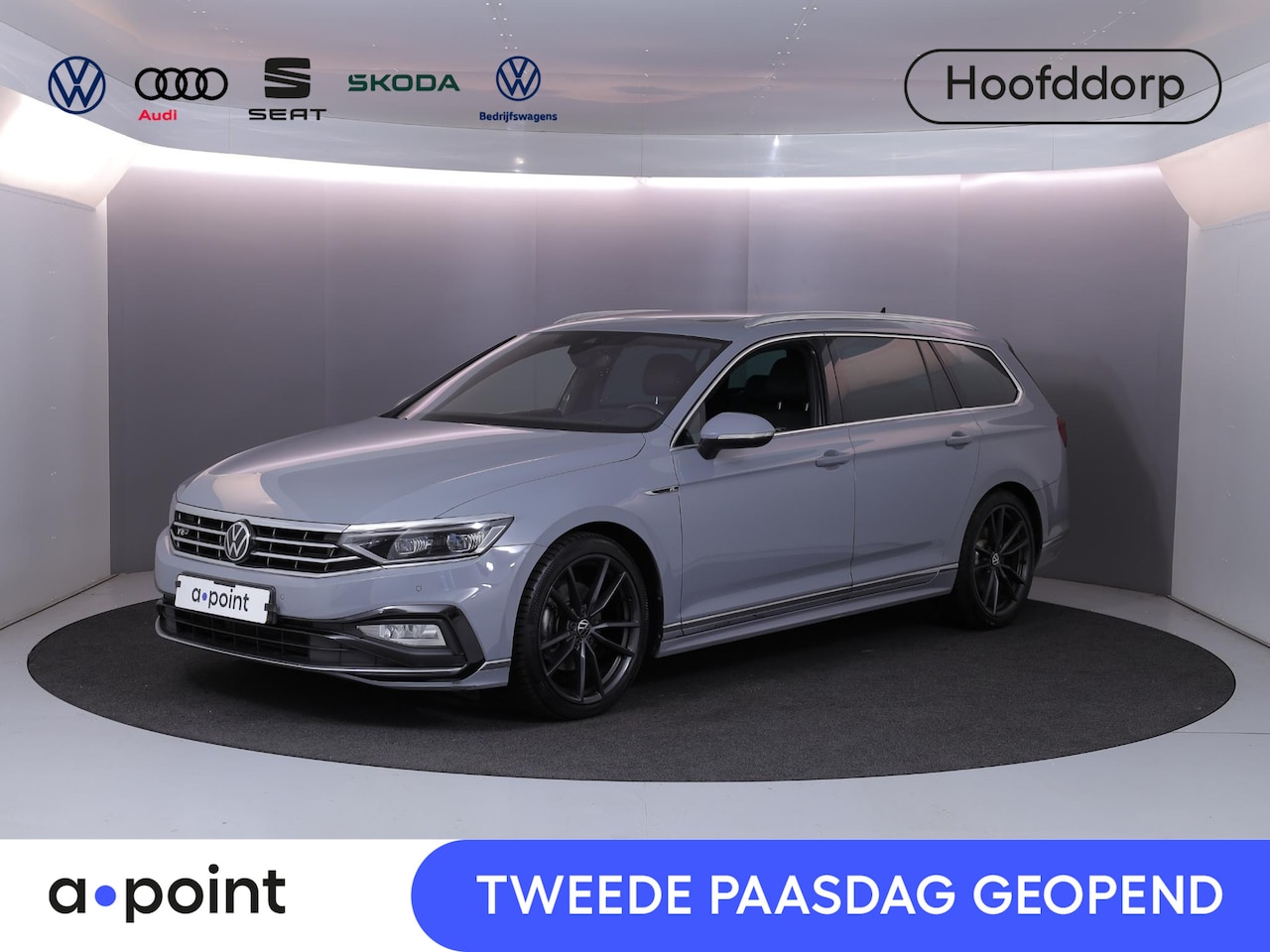 Volkswagen Passat Variant - 1.5 TSI R-Line Business + 150pk DSG| Pano-dak| Luxe lederen interieur| Matrix LED - AutoWereld.nl