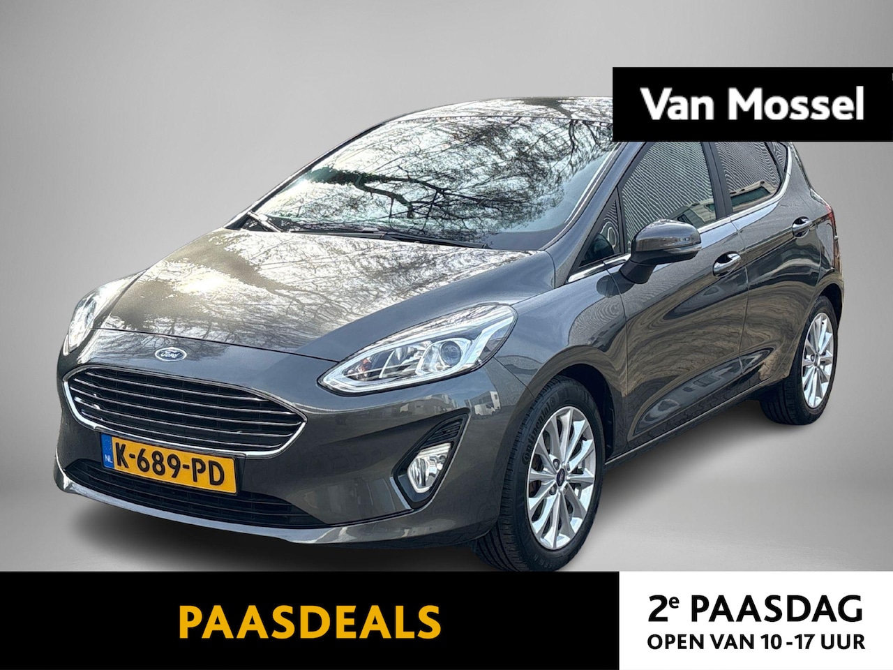 Ford Fiesta - 1.0 EcoBoost titanium Winterpack | Cruise Control | AC | Carplay | Regensensor | Meer foto - AutoWereld.nl