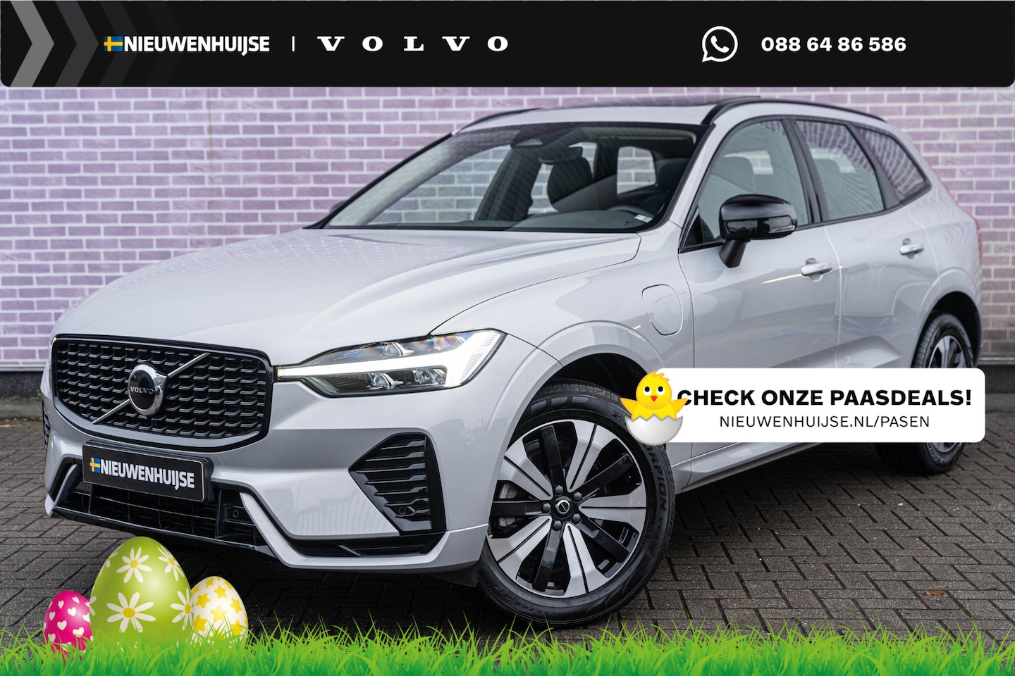 Volvo XC60 - T6 Plug-in hybrid AWD Plus Dark | Google | Long Range | Schuif-/Kanteldak | Camera | Trekh - AutoWereld.nl