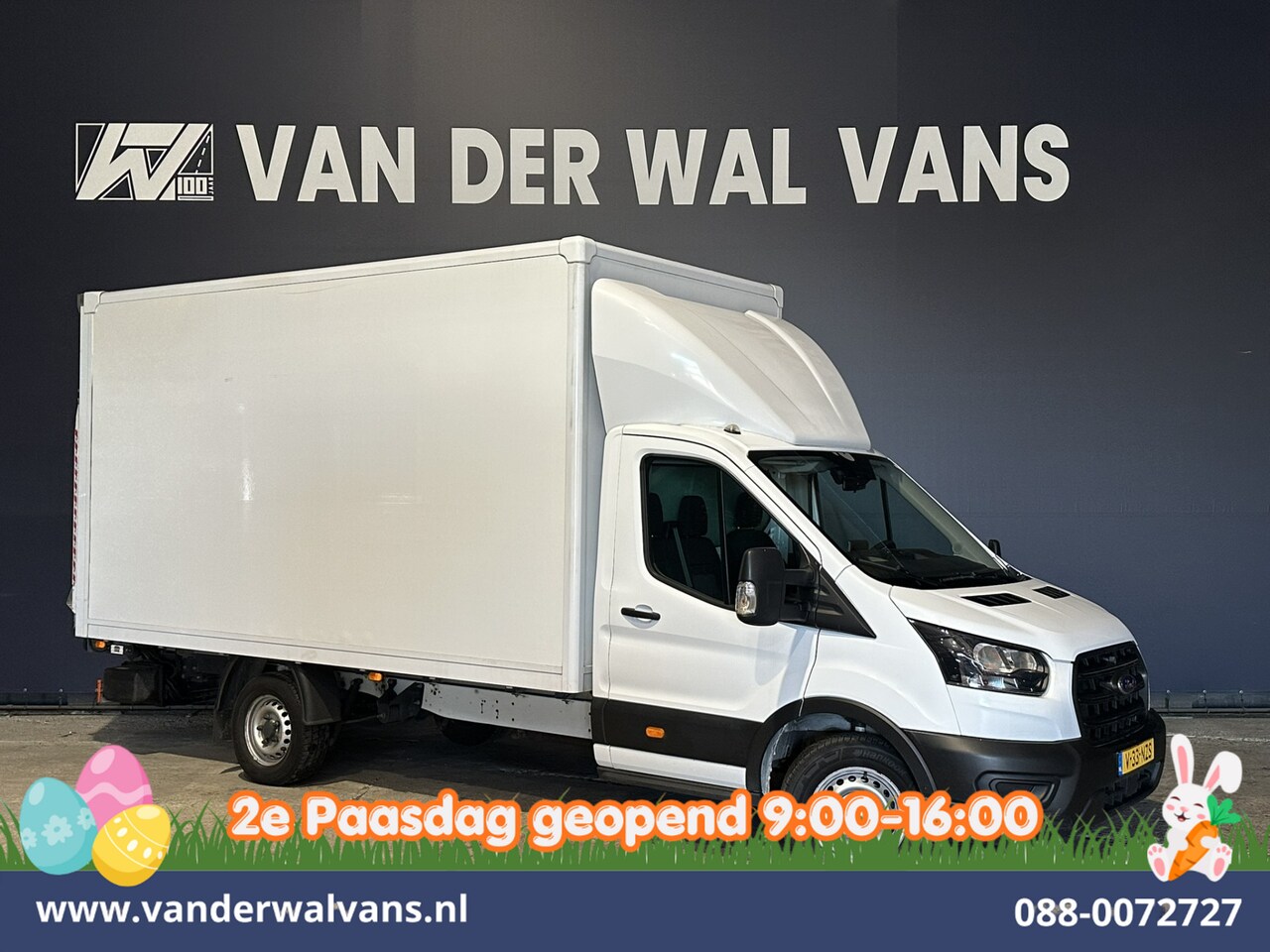 Ford Transit - 2.0 TDCI 131pk Bakwagen 221cm Hoog Laadklep Euro6 Airco | Camera | Apple Carplay | 1030kg - AutoWereld.nl