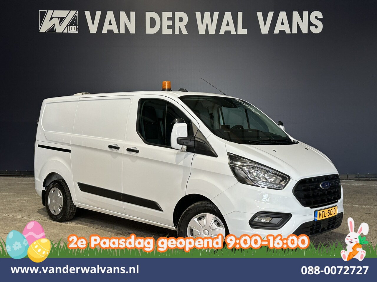 Ford Transit Custom - 2.0 TDCI L1H1 Inrichting Euro6 Airco | Camera | LED | Cruisecontrol | Android Auto Stoelve - AutoWereld.nl
