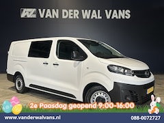 Opel Vivaro - 2.0 CDTI 123pk L3H1 Dubbele Cabine Euro6 Airco | 6-Zits | Camera | 2500kg Trekhaak Parkeer