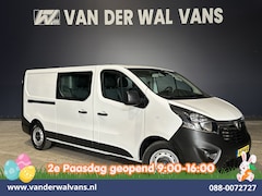 Opel Vivaro - 1.6 CDTI L2H1 Dubbele cabine Euro6 Airco | 6-Zits | Camera | Cruisecontrol Parkeersensoren