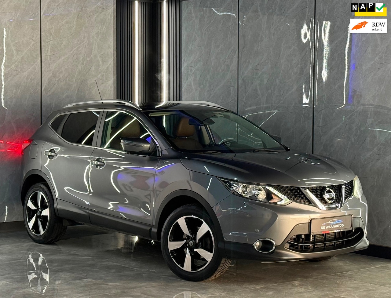 Nissan Qashqai - 1.2 Connect Edition Pano | Automaat | Leer | 360°Camera |2e Eignr |Keyless Entry/Start |St - AutoWereld.nl