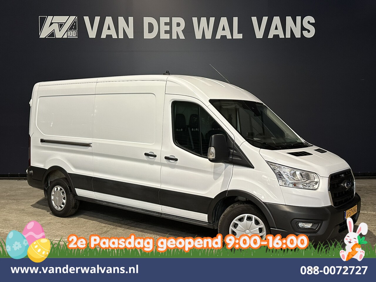 Ford Transit - 2.0 TDCI 130pk L3H2 Euro6 Airco | Camera | Navigatie | Apple Carplay | Cruisecontrol | Sto - AutoWereld.nl