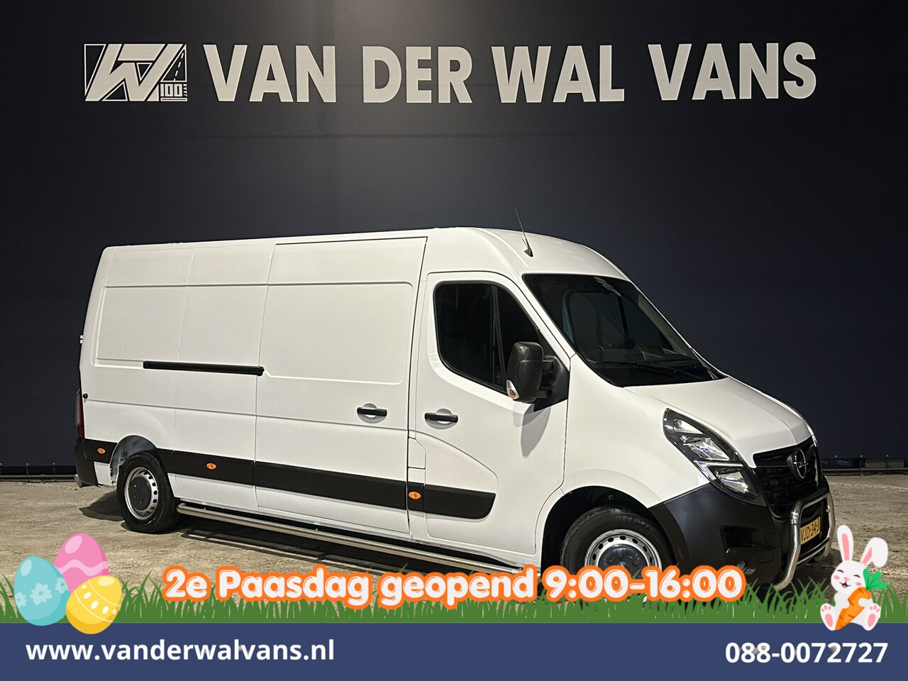 Opel Movano - 2.3 CDTI L3H2 *Post NL inrichting* Euro6 Airco | Navigatie | Camera | Cruisecontrol | Park - AutoWereld.nl