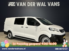 Peugeot Expert - 2.0 BlueHDI 123pk L3H1 Dubbele Cabine Euro6 Airco | 2x zijdeur | 2500kg Trekhaak | 5-Zits