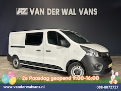 Opel Vivaro - 1.6 CDTI 122pk L2H1 *Rijklaar Direct Rijden* Dubbele Cabine Euro6 Airco | Camera | Trekhaa