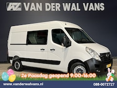 Opel Movano - 2.3 CDTI 146pk L2H2 Dubbele Cabine Euro6 Airco | Camera | Navigatie | Cruisecontrol Chauff