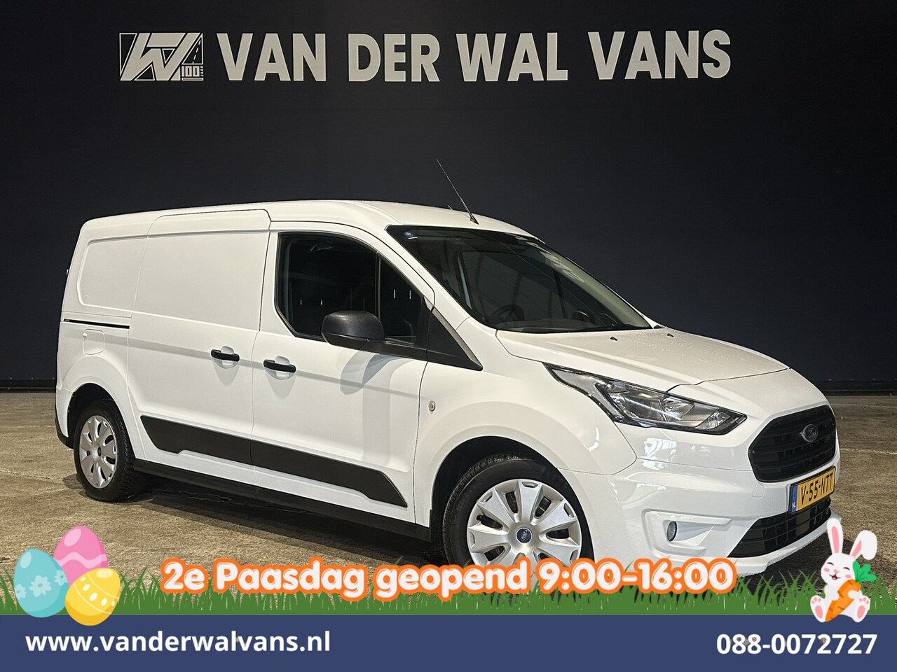 Ford Transit Connect - 1.5 EcoBlue 100pk L2H1 Euro6 Airco | Navigatie | Camera | Verwarmde Voorruit Stoelverwarmi - AutoWereld.nl