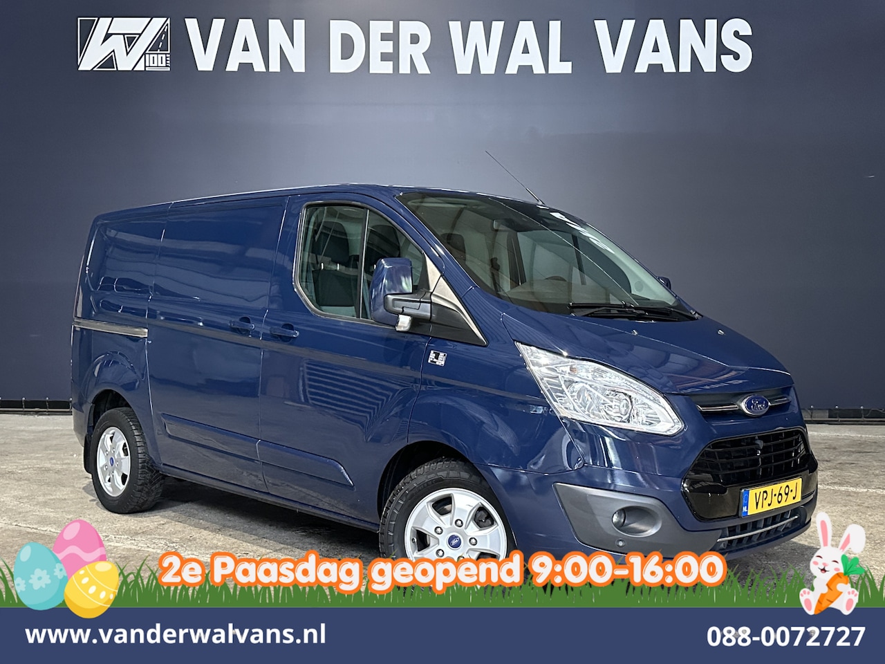 Ford Transit Custom - 2.0 TDCI 131pk Automaat L1H1 Euro6 Airco | Camera | Navigatie | Cruisecontrol 2x Zijdeur, - AutoWereld.nl