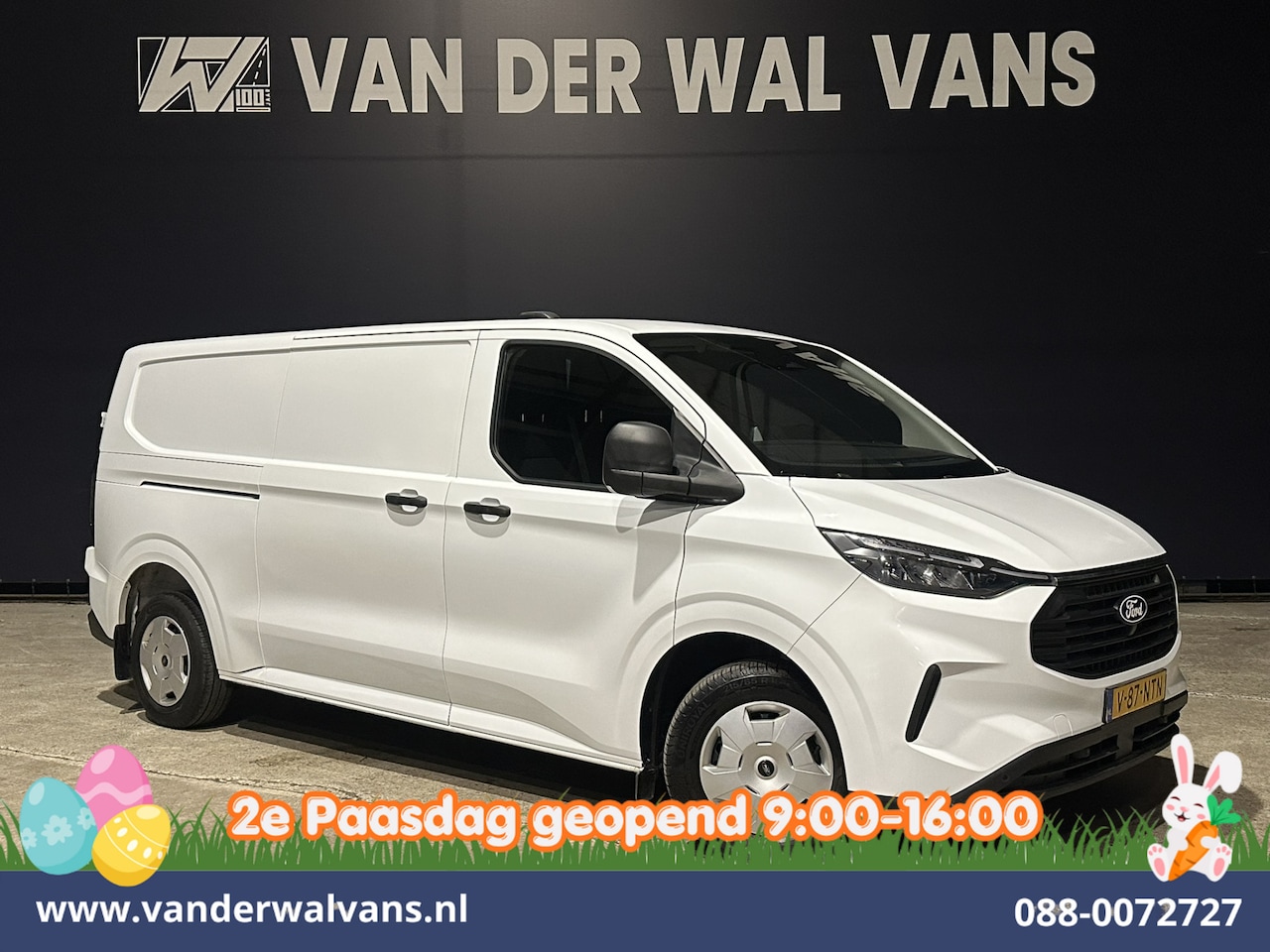 Ford Transit Custom - 2.0 TDCI 136pk L2H1 Euro6 Airco | Camera | Apple Carplay | Cruisecontrol | LED Android Aut - AutoWereld.nl